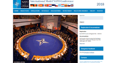 Desktop Screenshot of internationalmodelnato.org